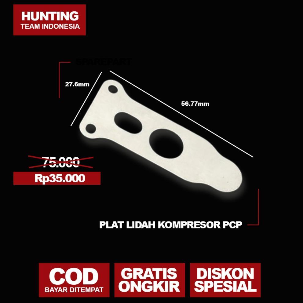 Plat Lidah Kompresor Pcp Gx Hms Venkom 100% Original - Sparepart Kompresor Pcp Venkom Gx Hms