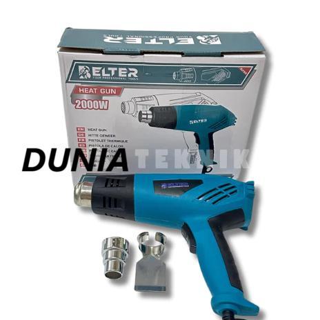 Belter Hot Gun Air 2000W Heat Gun 220V Mesin Pemanas Plastik Sticker / Heat Gun