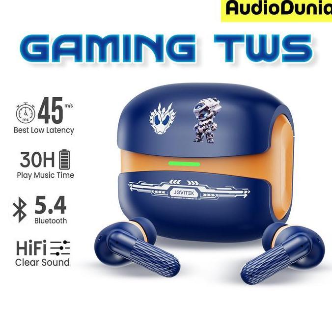 GRATIS POUCHTWS Gaming Wireless HiFi Clear Sound Low Latency Delay Bluetooth 5.4 Headset Bluetooth G
