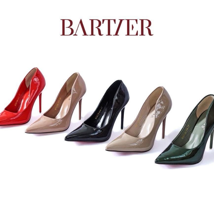 Bartier - Pump Heels Wanita Stiletto Hak 11Cm