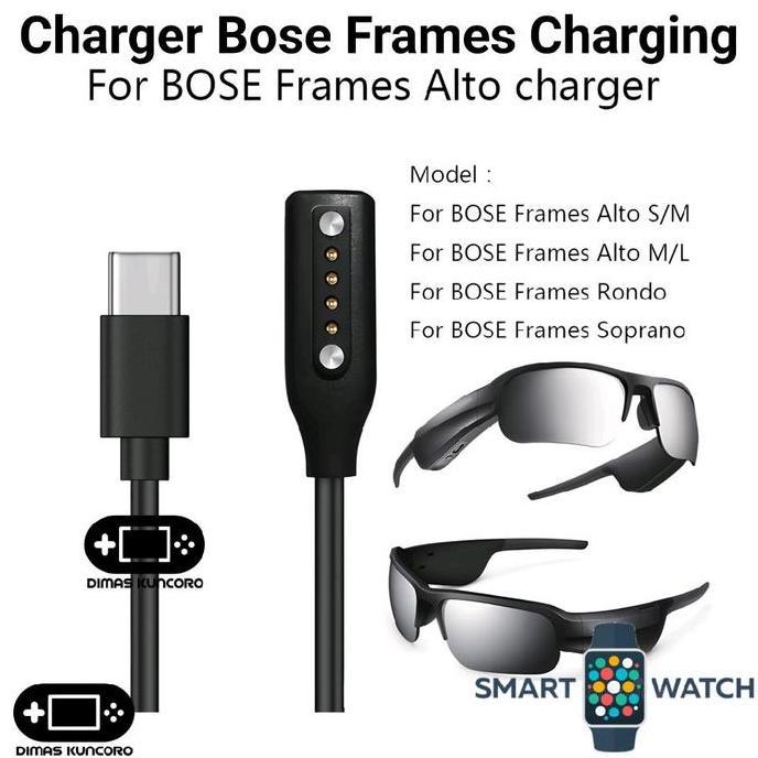 Charger Bose Frames Charging charge kabel cable tipe type c sunglasses kacamata kaca mata bose frame