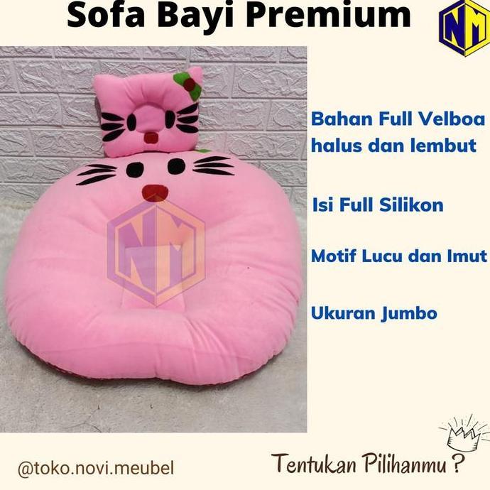 Sofa Bayi / Sofa Bayi Multifungsi / Sofa Bayi Jumbo Premium / Sofa Bayi Full Velboa / Sofa Bayi Imut