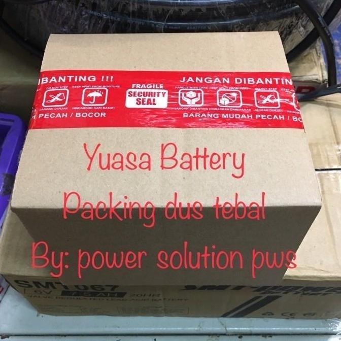 Rex- Battery Yuasa 12V7Ah, Yuasa Np7-12, Baterai Yuasa 12V7Ah