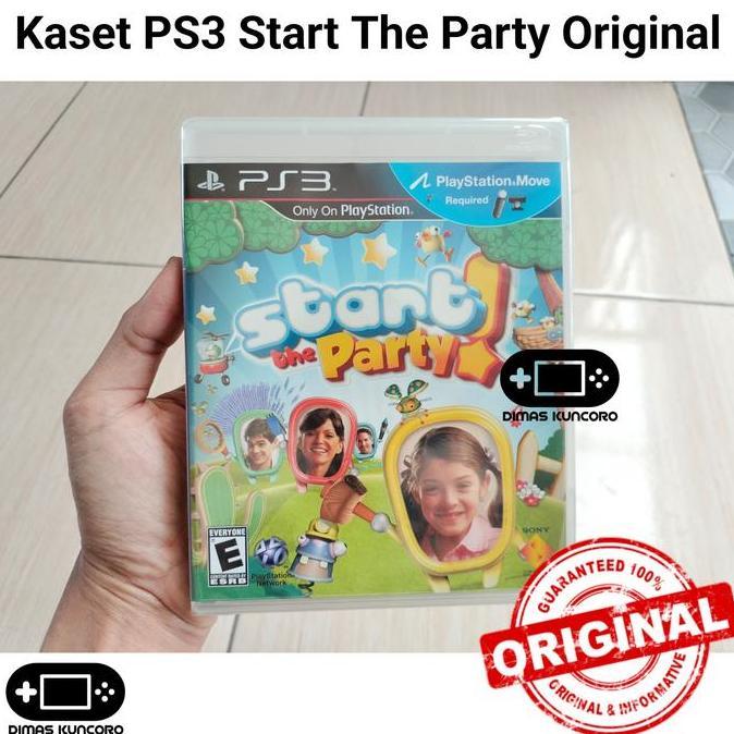 Kaset PS3 Start The Party Original sealed game bd ps 3 slim fat super slim