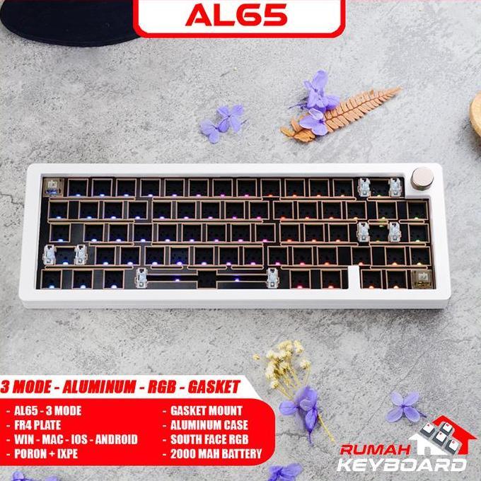 The- Mechanical Keyboard - Sugar65 - 65 - Gasket - South Rgb - Aluminum