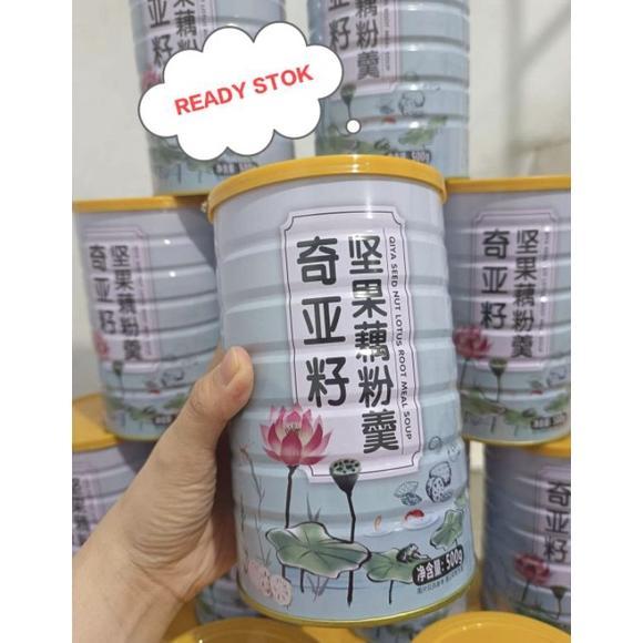 Ou Fen Lotus Root Powder Qiya Bubuk Akar Teratai Original Sarapan 500Gr