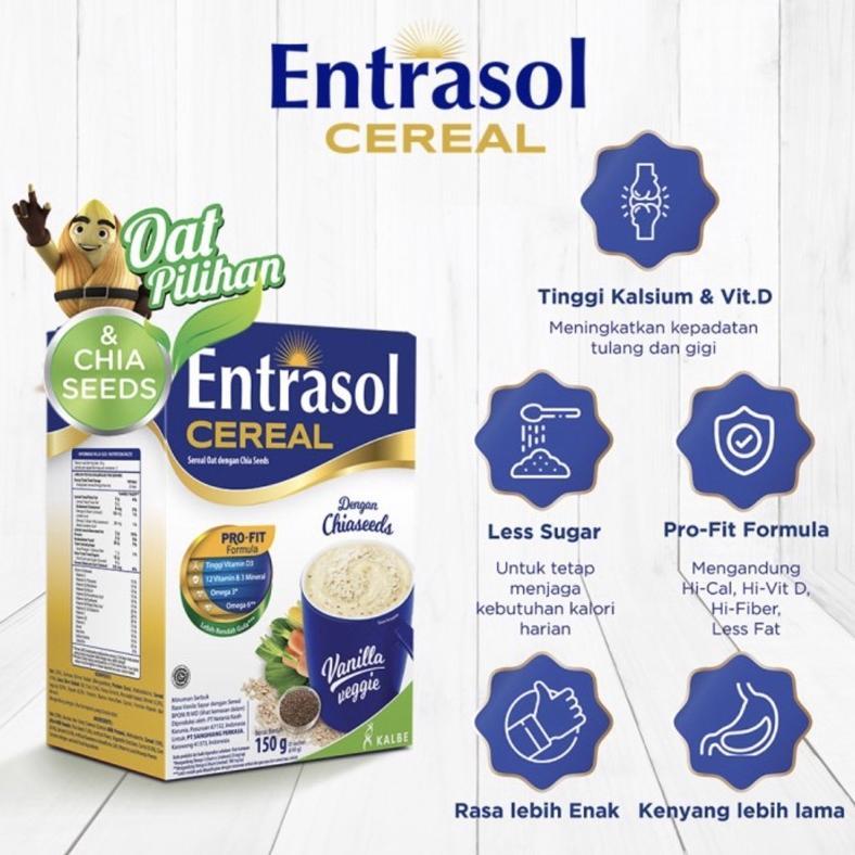 Entrasol Quick Start Cereal Isi 5 Sachet