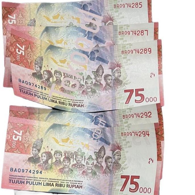 PREMIUM / Uang 75 ribu kemerdekaan RI