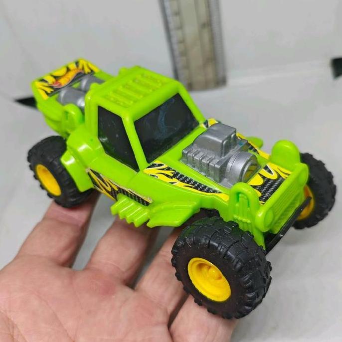 MAINAN FIGURE MOBILE CAR HOTWHEELS HOT WHEELS MOUNTAIN MAULER STUNT JUMPER ORIGINAL TOY STATE PS99