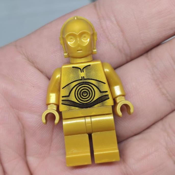 MINI FIGURE LEGO STAR WARS C-3PO DROID SW0161A ORIGINAL MINIFIG BRICK PS99