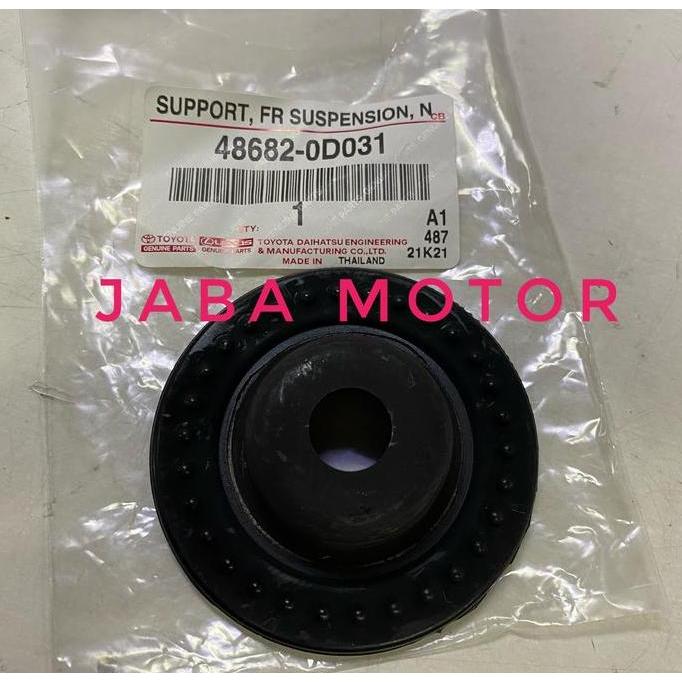 DV153 - Tutup support shockbreaker depan yaris-Vios gen 2 original 48682-0D031