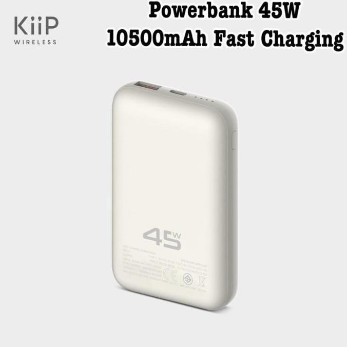 KiiP E67 Powerbank 45W 10500mAh PD Super Fast Charging