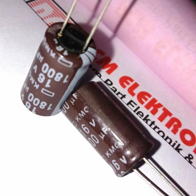 1.800UF 16V 1.800 UF 1800UF 1800 16 V ELKO KAPASITOR PCMED