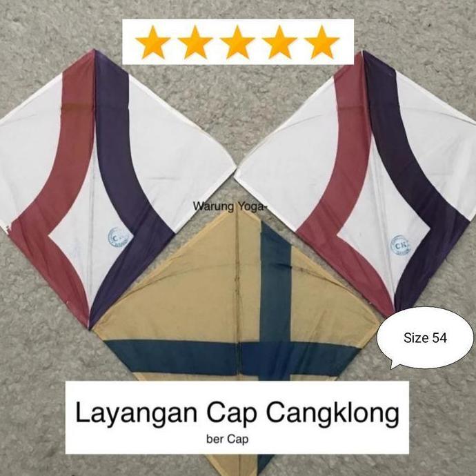 Allthebest- (READY STOK) Layang-layang / Layangan Aduan Cap Cangklong (TERLARIS)