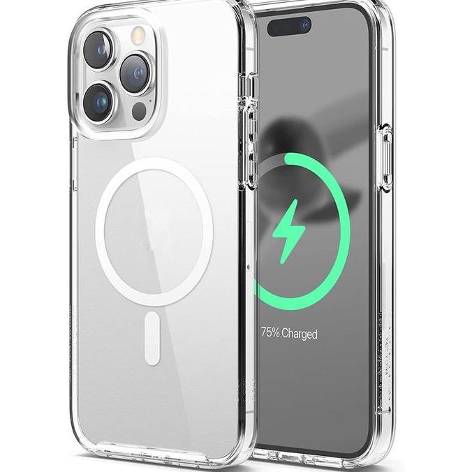 Hard Case Magnetik Magsafe Silikon Transparant Clear Bening Kompatibel Untuk Iphone 7 / iphone 8 / i