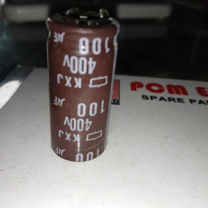 100UF 400V ELCO CAPACITOR 100 UF 400 V PCMED