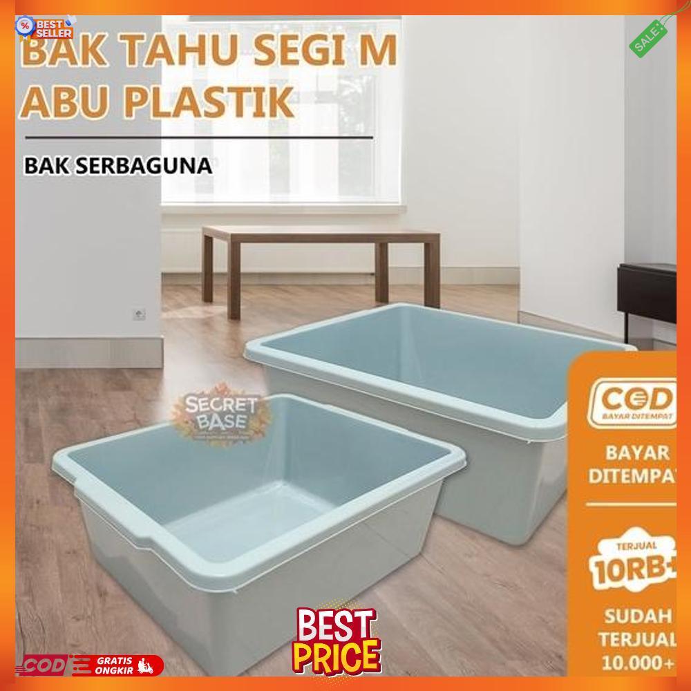 BAK TAHU - Baskom / Ember Plastik / Bak Pasir Kucing / Hidroponik