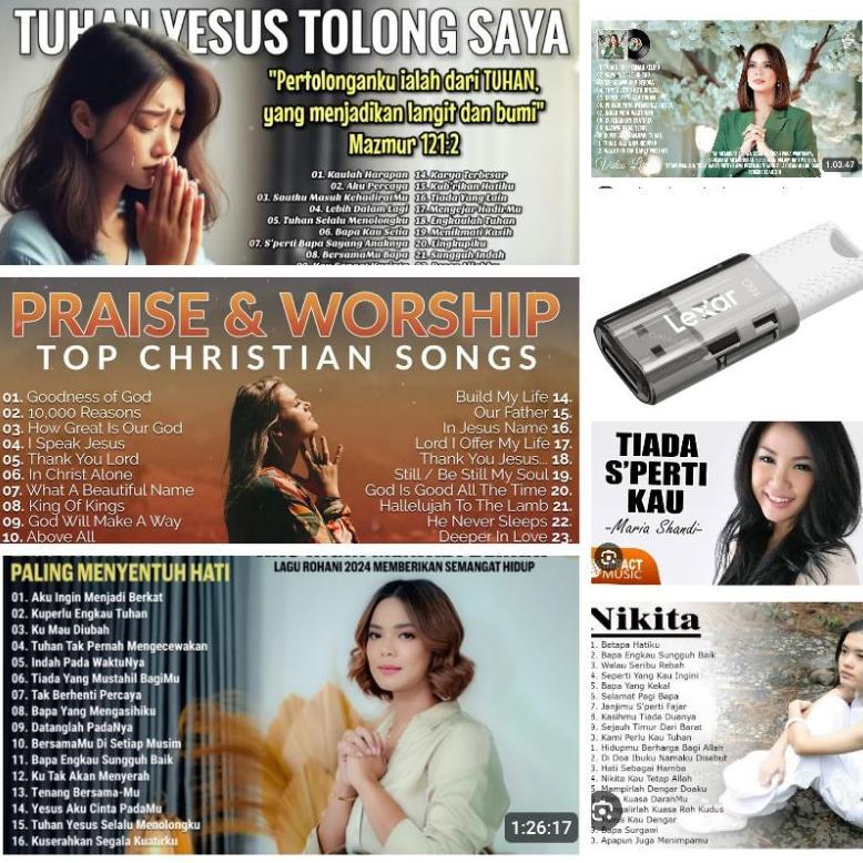 USB ROHANI MERDU - HILLSONG - NDC - JCC - JPCC WORSHIP