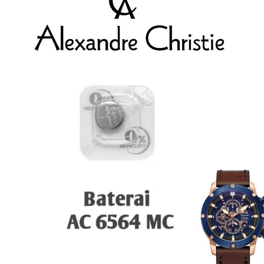 Baterai Original Untuk Jam Tangan Alexandre Christie Type Ac 6564 Mc, Ac 6374 Mc, Ac 6546 Mf, Ac 641