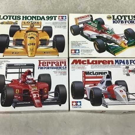 TAMIYA FORMULA 1 FERRARI LOTUS MCLAREN SET 4PCS SKALA 1/20 MIX99
