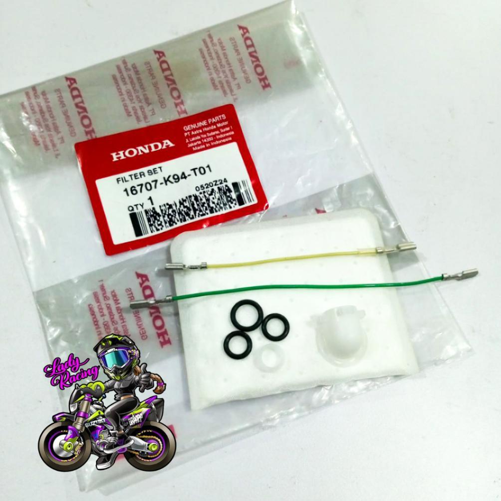 FILTER SET FUEL PUMP FILTER BENSIN SARINGAN POMPA BENSIN CRF150 L PAMPERS HONDA ORIGINAL AHM