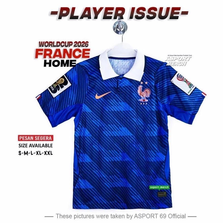 ASPORT JERSEY BOLA PRANCIS HOME PLAYER ISSUE WORLDCUP 2026 PRANCIS PILDUN 26 HOME PI