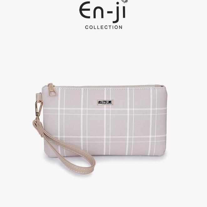 Enji Pouch Bag Wanita Eun Pouch Khaki