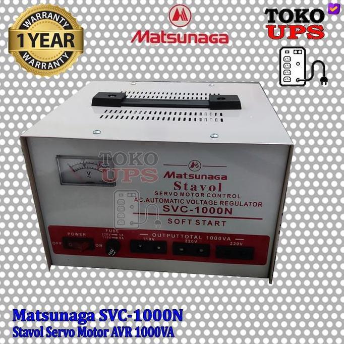 Ngila_Billa - Stabilizer Matsunaga 1000Va Svc-1000N Svc1000N