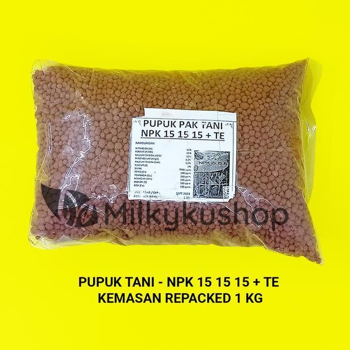 Pilihan- Pupuk Pak Tani Npk 15 15 15 Berat 1 Kg Kemasan Repack