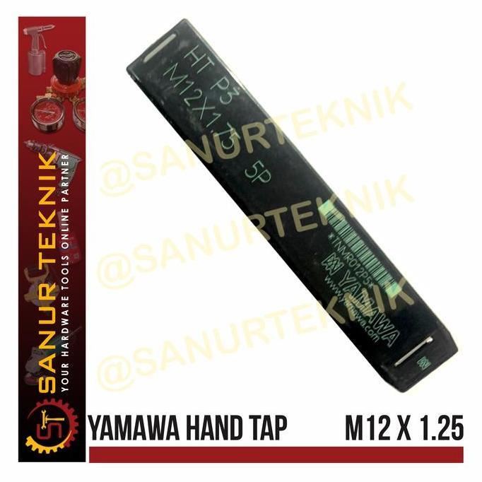 BEBAS ONGKIR - YAMAWA Hand Tap M12 x 1.25 / M12x1.25 / M12 x 1,25 / M12x1,25 (PER PC)