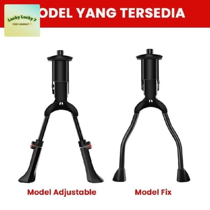 STANDAR TENGAH SEPEDA MTB STANDAR DUA SEPEDA STANDAR 2 SEPEDA DUA KAKI SIAP KIRIM