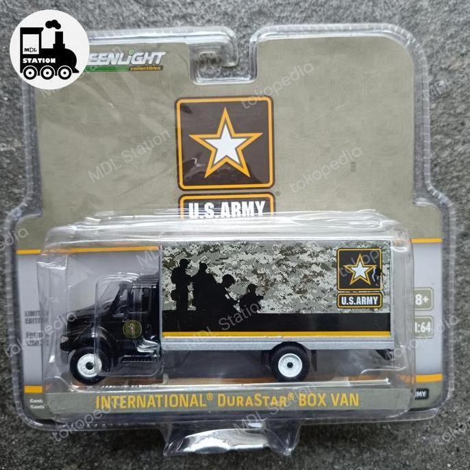 GREENLIGHT HD TRUCKS  - INTERNATIONAL DURASTAR BOX VAN MDLS27