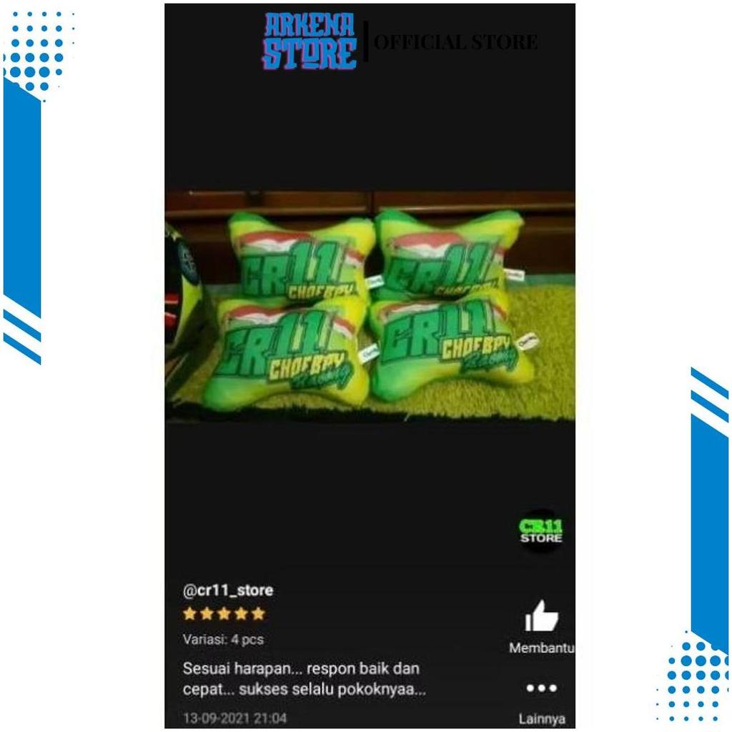 Car Set Bantal Mobil Custom Foto keluarga / Tulisan untuk Souvenir | Jok Mobi CI Promo