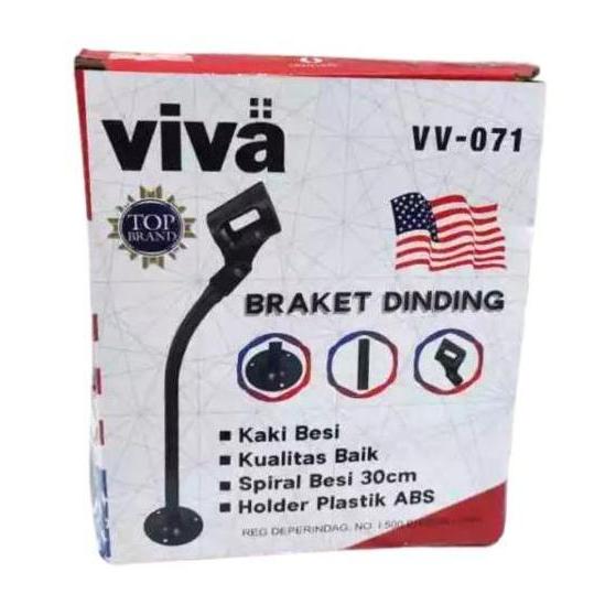 S-Net Braket Dinding Stand Mic Cagak Microphone Dinding Vv - Smu