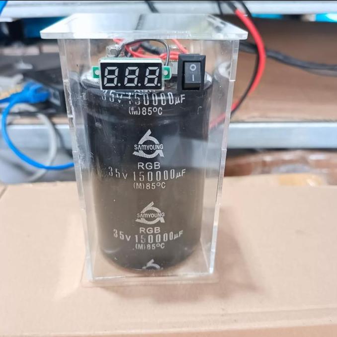 Kapasitor Bank Capacitor Bank 150.000Uf 35V Elko Elco Motor Mobil