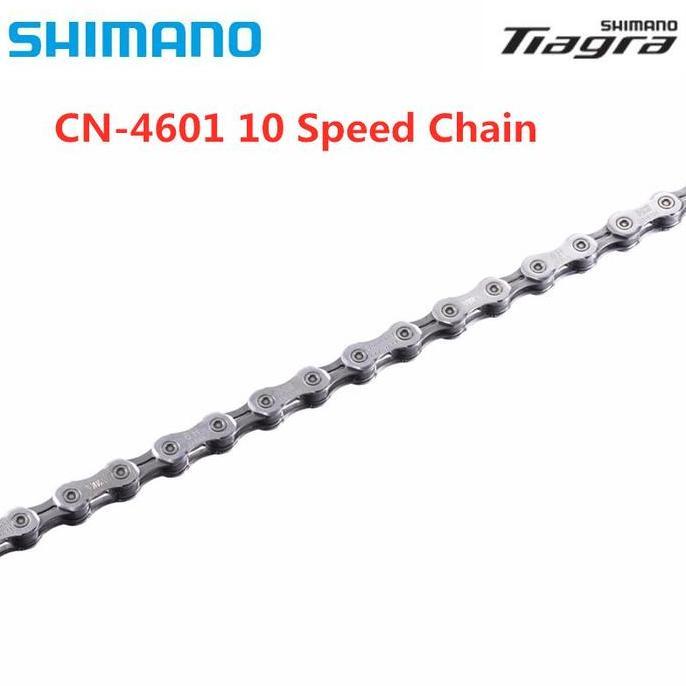 RANTAI ORIGINAL SHIMANO TIAGRA 10 SPEED CN-4601 10S HALF HOLLOW READY