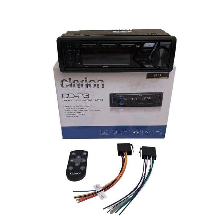 Single Din Clarion Cd-P3 P11 Tape Mobil Clarion Bluetooth Harga Spesial