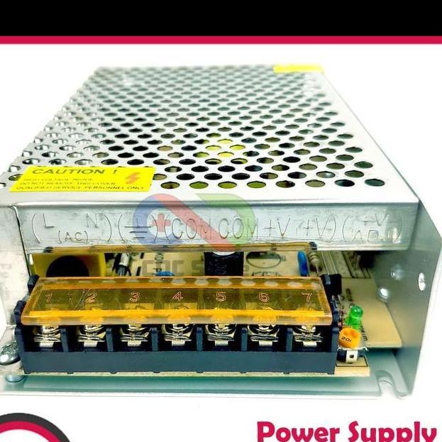 Adaptor 12V 10A Power Supply Cctv 10A Real Switching Original
