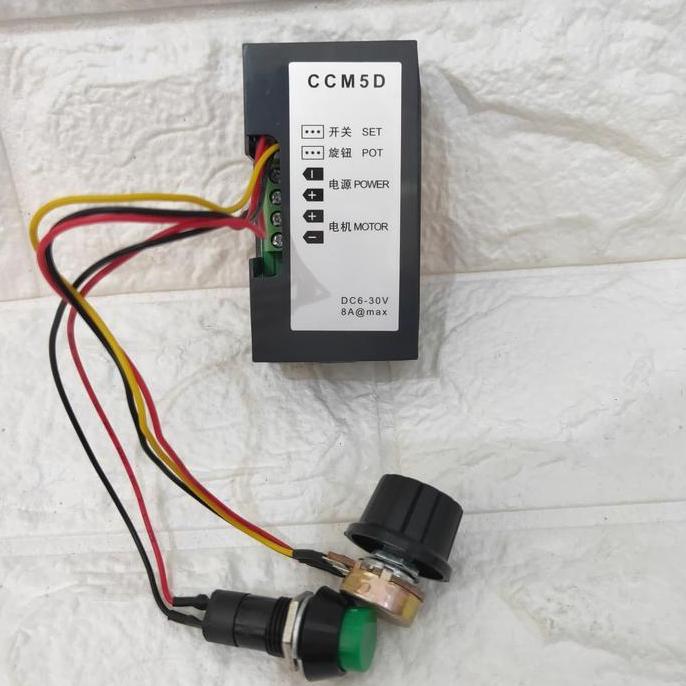 Pwm Motor Dc 6-30V 8A Lcd Display Pengatur Kecepatan Motor Dc Pwm