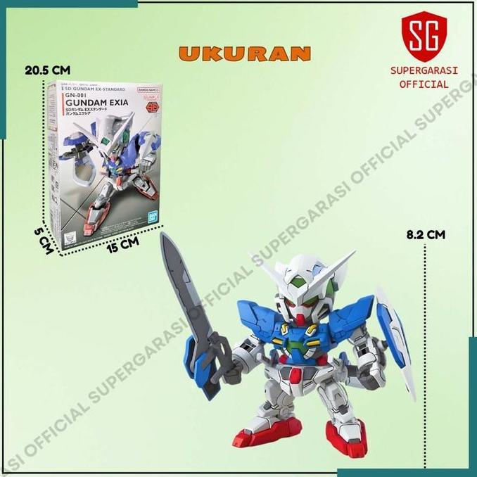 SD Gundam Ex-Standard model kit Gundam Exia Action figure