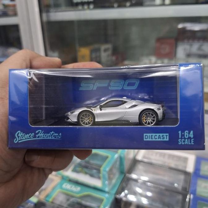 Stance Hunter Skala 64 Ferrari Novitec SF90 Silver Edition