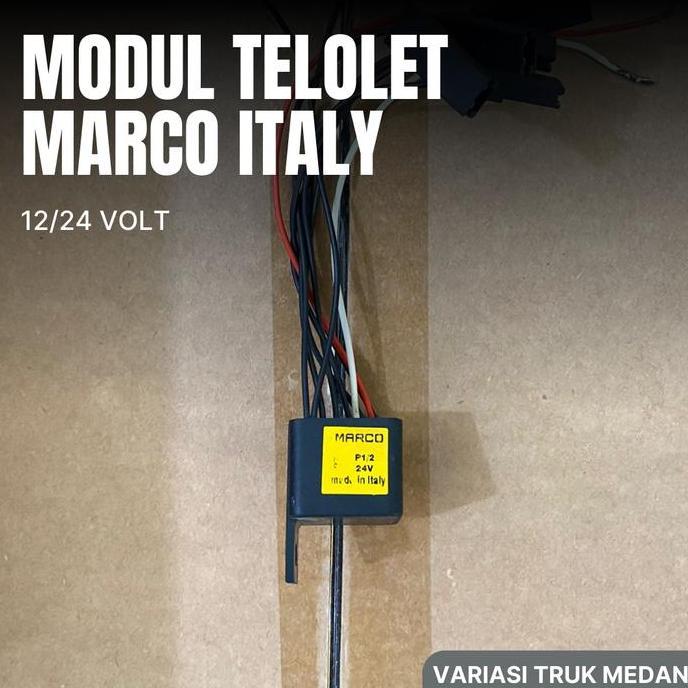 TERMURAH - MODUL TELOLET MARCO ITALY 12/24 VOLT