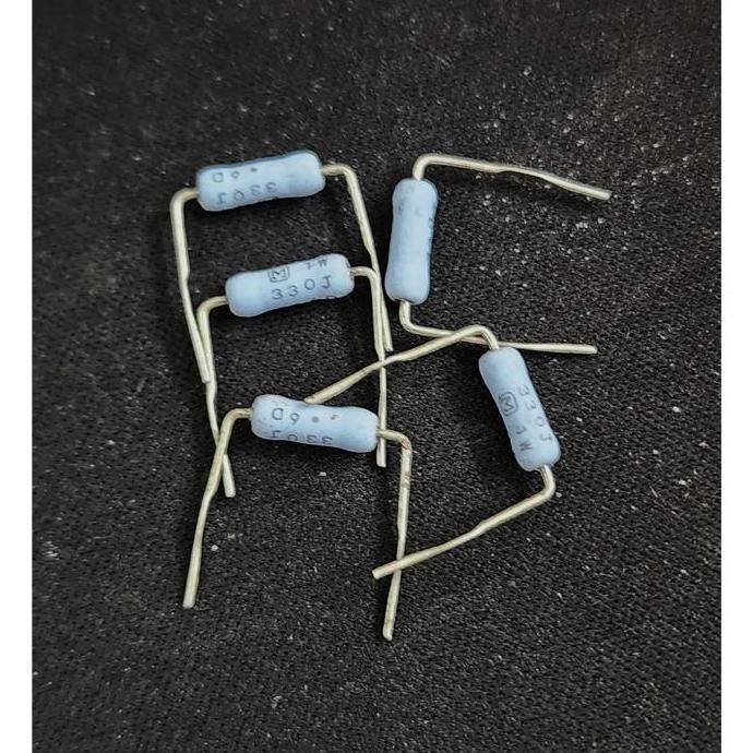 BEJ27 RESISTOR 1W 330J 33OHM 33 OHM - HARGA PER 5PCS