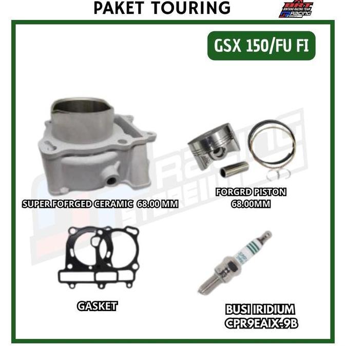 BRT Paket Touring 1 GSX 150-FU FI Bore UP Block Ceramic - Piston 68 MM
