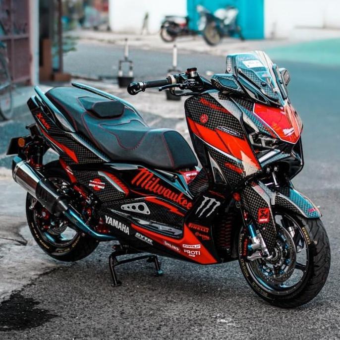 DX Generation Knalpot DX RvR Long Special Edition Fullsystem Xmax forza Silincer Carbon Real Tabung 