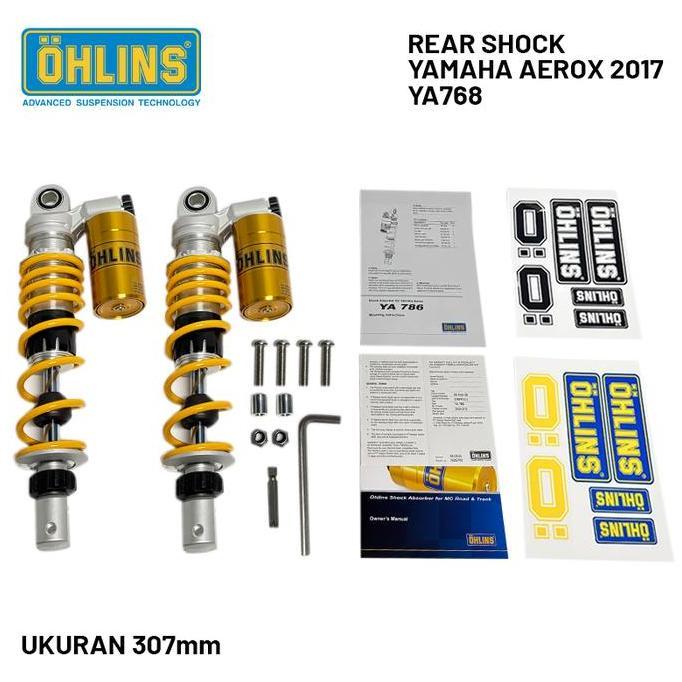 Shock Ohlins Aerox Old New Nmax NewYA786