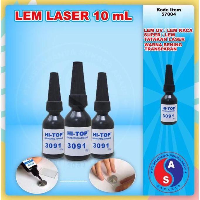 Jayakit- Lem Uv Lem Laser Kaca Pen Iklan Paku Iklan 10 Ml