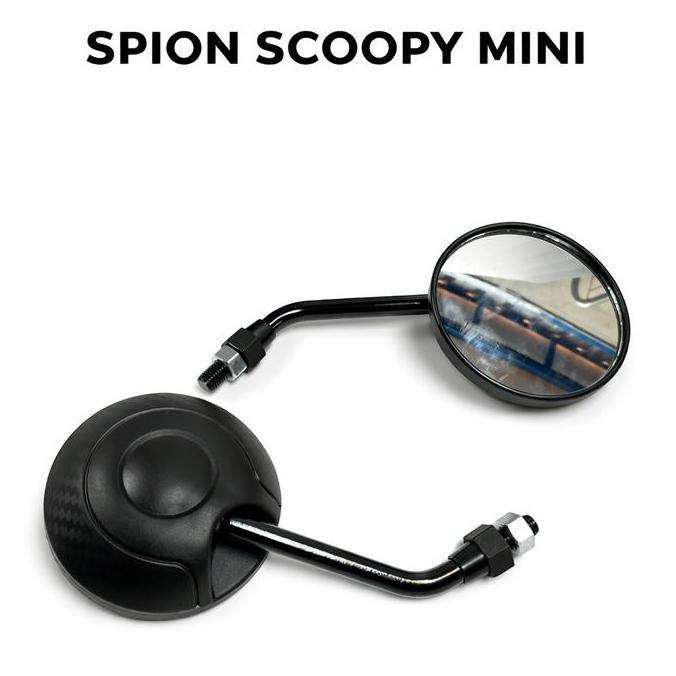 Spion Scoopy Mini Wilwood Spion Tangkai Pendek Universal Bebek Matic