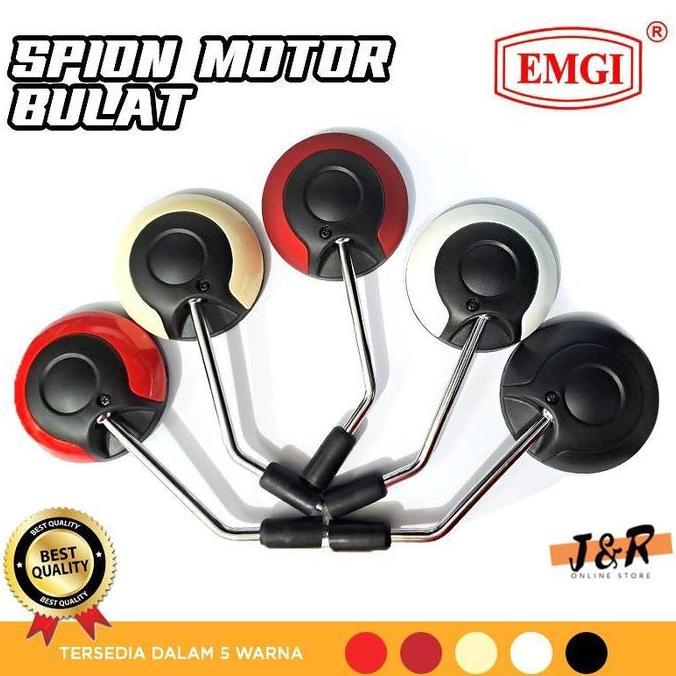 Kaca Spion Motor Honda Scoopy EMGI Accessories Bulat