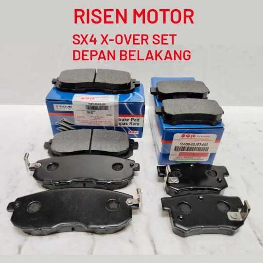 Brake Pad X-Over Kampas Rem Set Depan Belakang X-Over Sx4 X Over